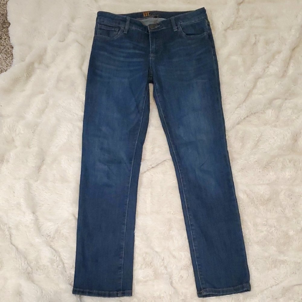 Kut From The Kloth Dark Wash Denim Sz 4